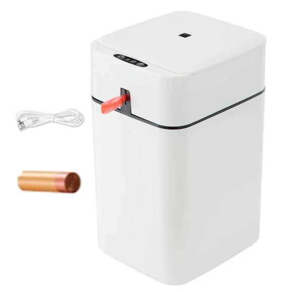 Automatic Induction Motion Sensor Touchless Trash Can — Kitchen Cans, Weichao