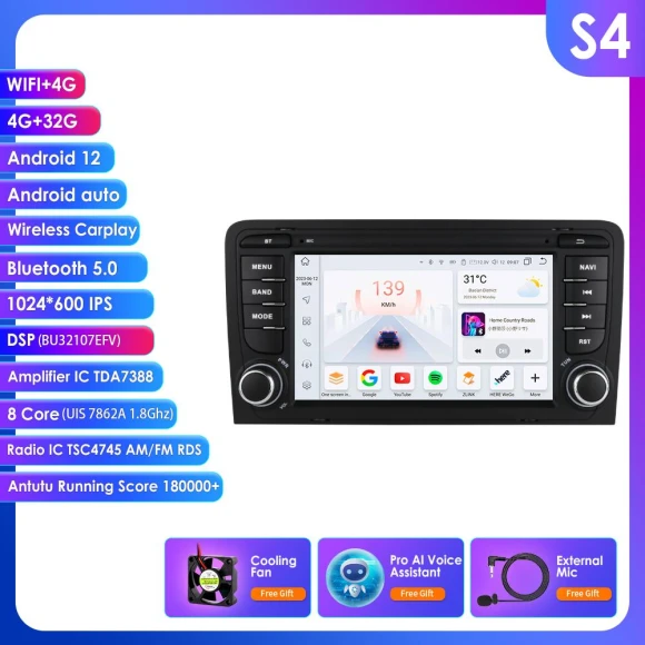 Car Multimedia Player — In-Dash, Hizpo
