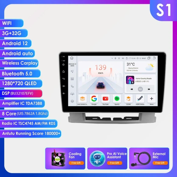 Intelligent Car Multimedia Video Player — Car Infotainment System, OSSURET