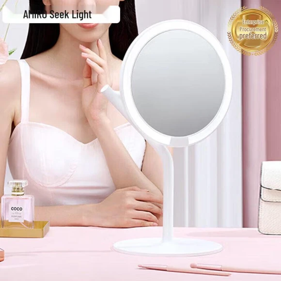LED Smart Lighted Makeup Mirror — Handheld, Migoo