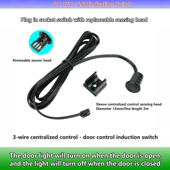 Mini LED Cabinet Light with Sensor — Selfie Lights, Solitude