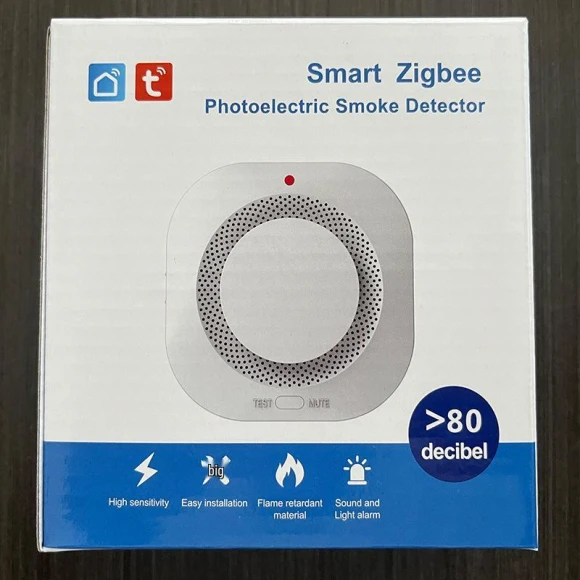 WiFi Smoke Detector — Carbon Monoxide Detectors, Tuya