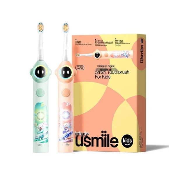 Kids Smart Electric Toothbrush with Bluetooth App and Voice Reminders — Electric Toothbrush Heads, usmile
