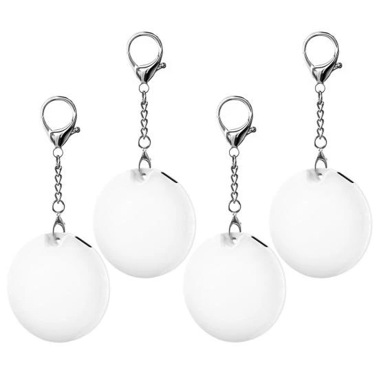 Rechargeable Mini Flashlight Wallet Keychain with Touch and Automatic Light Sensor — Flashlights, daleopto