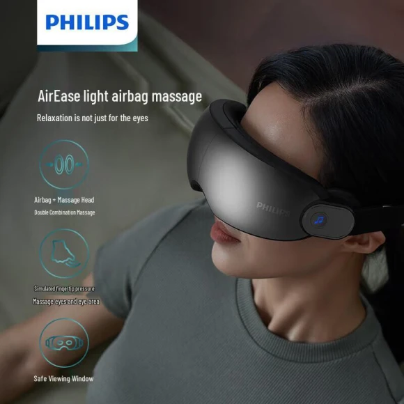 Smart Eye Massager with Heat and Air Compression — Back Relief Solutions, Philips