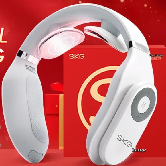 Smart Neck Massager with Heat and Pulse — Back Relief Solutions, SKG