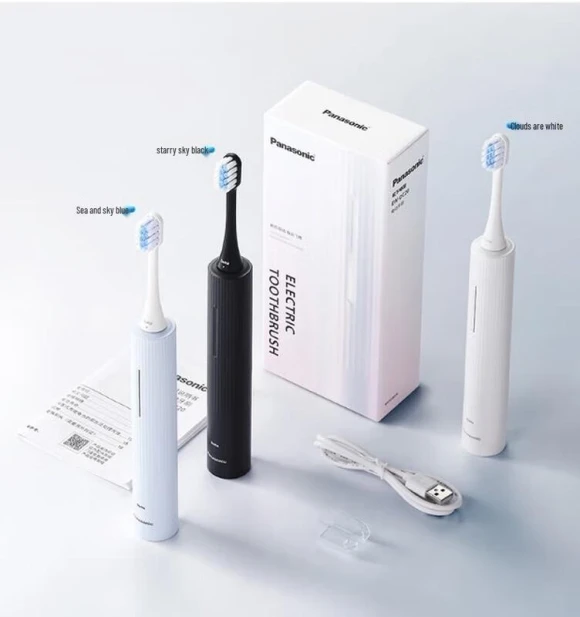 Smart Sonic Electric Toothbrush with Slide Screen — Rotating Electric Toothbrushes, Panasonic