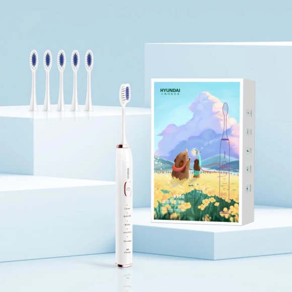 Smart Sonic Electric Toothbrush — Electric Toothbrush Heads, Hyundai