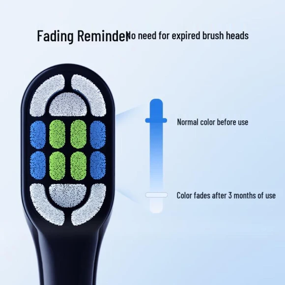 Smart Toothbrush with 3 Cleaning Brush Heads (2-pack) — Sonic Electric Toothbrushes, Huawei