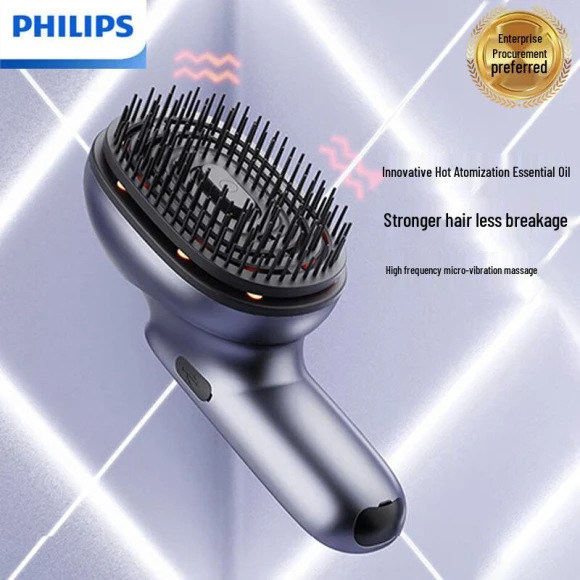 Wireless Smart Scalp Massager Comb — Head Relaxation Tools, Philips