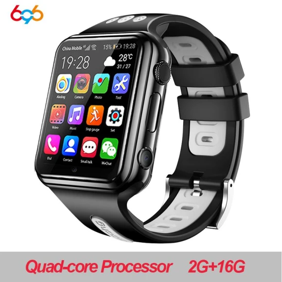 4G GPS Wi-Fi Smart Watch with SIM Card — Smartwatches, ESSAGER
