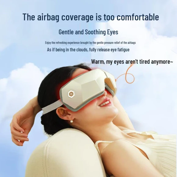 Smart Eye Massager with Heat and Air Compression — Back Relief Solutions, Caremax