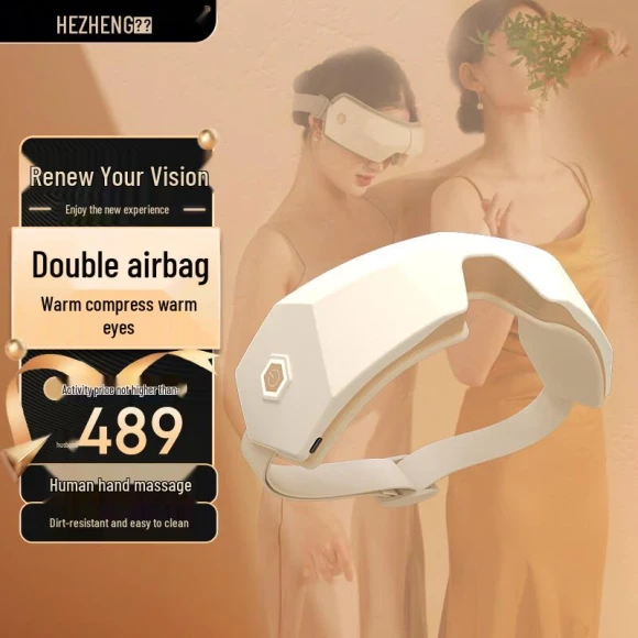 Smart Eye Massager with Heat and Bluetooth Music — Back Relief Solutions, Morelax