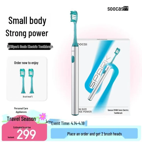 Smart Sonic Electric Toothbrush with Water Flosser — Sonic Electric Toothbrushes, Soocas