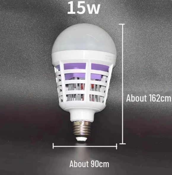 2-in-1 LED Mosquito Lamp with E27 Screw Base — Lighting Solutions, Apeyron