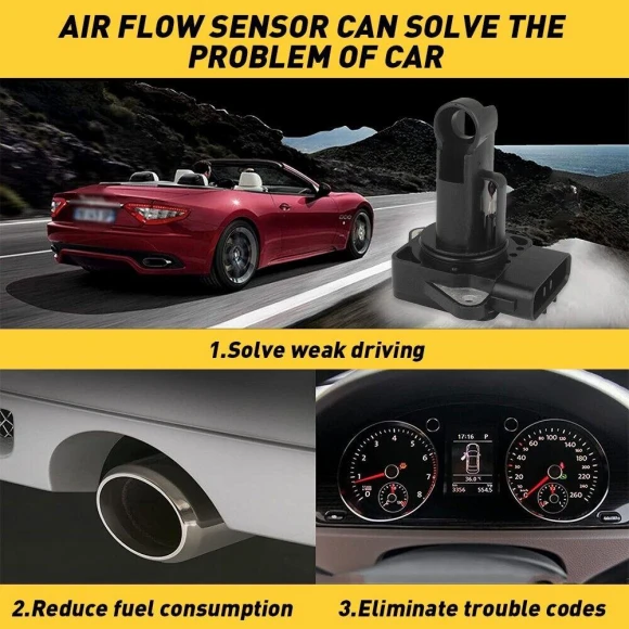 Mass Air Flow Sensor — Mass Air Flow, Carreplacementparts