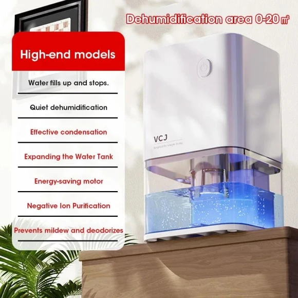 Silent Air Dehumidifier with Deodorization — Air Moisture Control, Aura Living