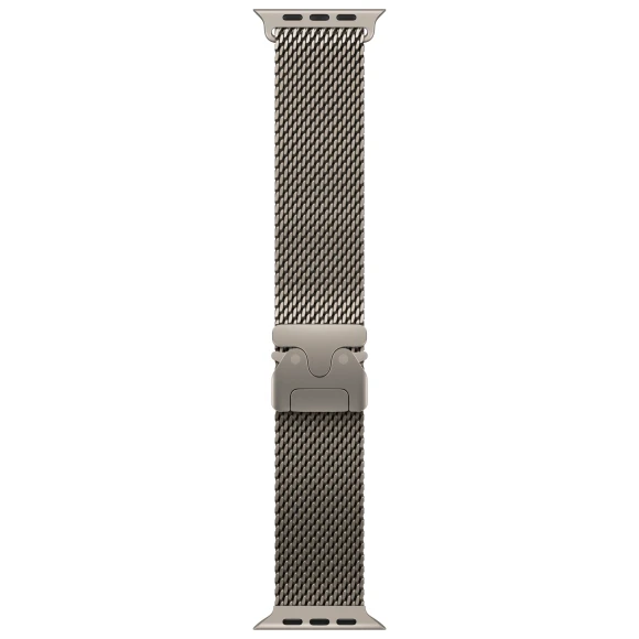 Watch Ultra 2 GPS + Cellular, 49mm, Beige Titanium Case, Beige Milanese Loop, M — Smartwatches, Apple