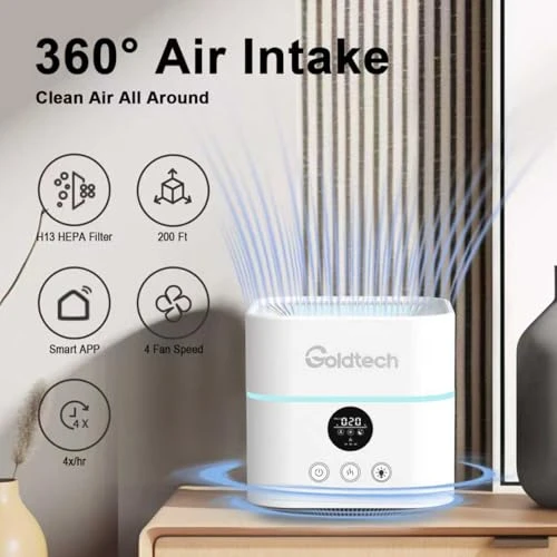 Air Purifier and Humidifier Combo — Air Moisturizers, Goldtech