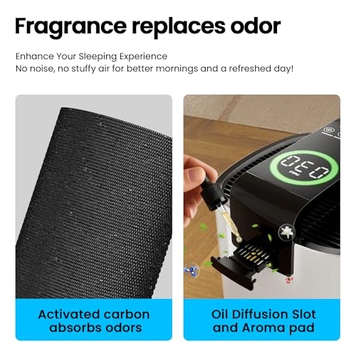 Air Purifier for Large Rooms — Activated Carbon Air Purifiers, MERONTE