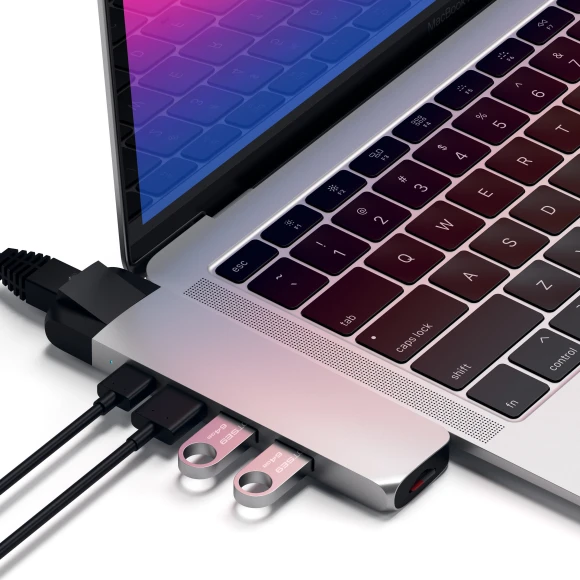 Aluminum Pro Hub 6 in 1 — USB Hubs, Satechi