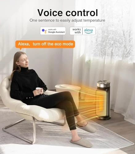 Smart Electric Space Heater — Portable Heating Solutions, DAYETTE