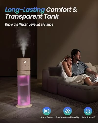 Smart Humidifier Large Room — Air Moisturizers, AILINKE