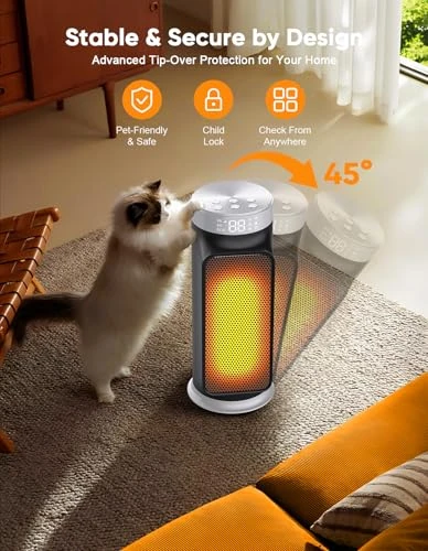 Smart Space Heater — Portable Heating Solutions, NUTROMO