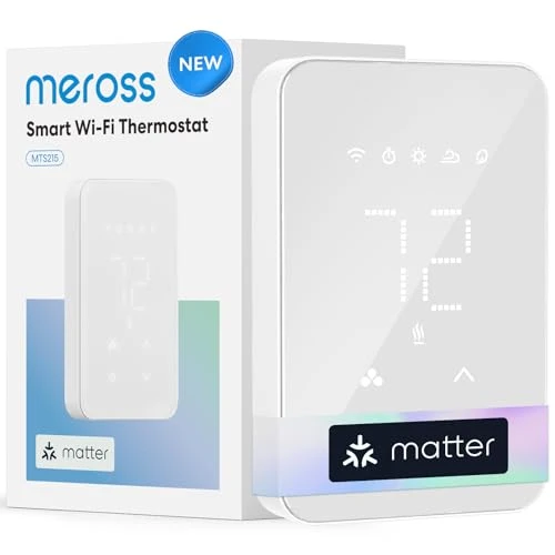 Smart Thermostat for Electric Baseboard Heater — Home Climate Control, meross