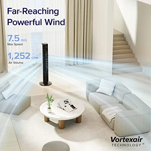 Smart Tower Fan for Bedroom — Ceiling Fans, LEVOIT