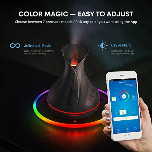 Smart WiFi Ultrasonic Diffuser and Humidifier — Diffusers, Sierra Modern Home