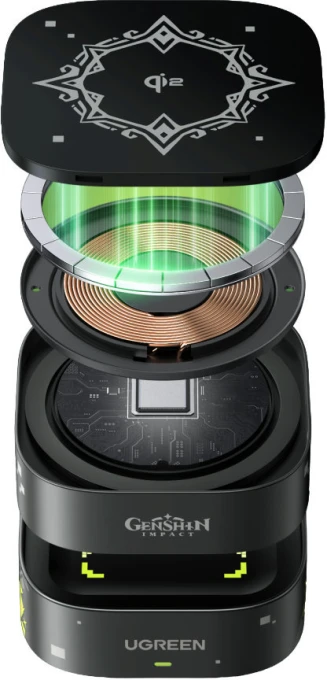 Wireless Charger with Magnetic Attachment — Phone Accessories, UGREEN