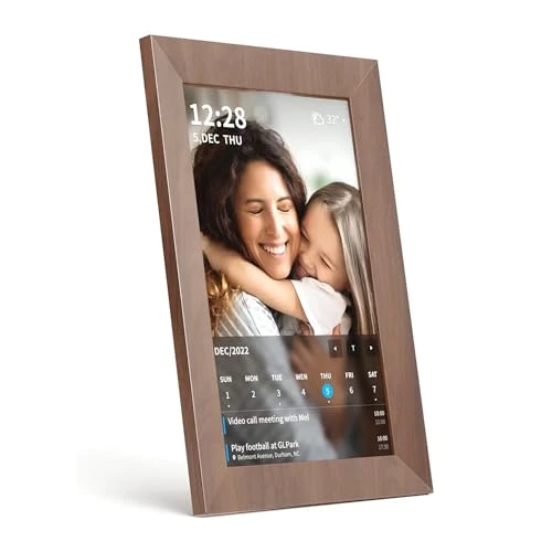10.1 Inch Smart Wi-Fi Digital Calendar (Wood Grain) — Calendars, SyncGo