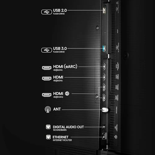 55-Inch QLED 4K Smart TV — Television, Hisense