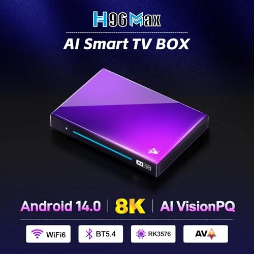 Android TV Box — Streaming Devices, H96 Max