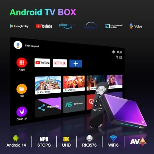 Android TV Box — Streaming Devices, H96 Max