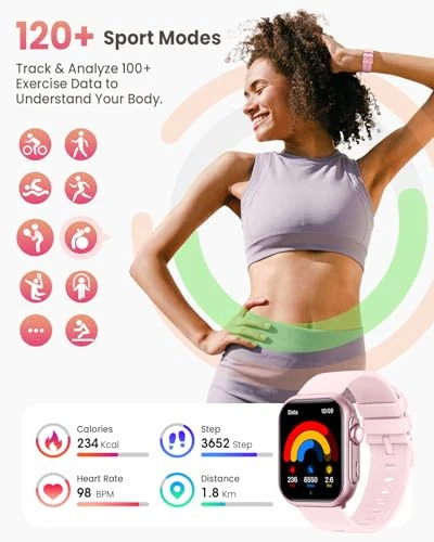 Fitness Tracker Watch with Long Battery Life and Health Monitoring — Smartwatches, Banlvs
