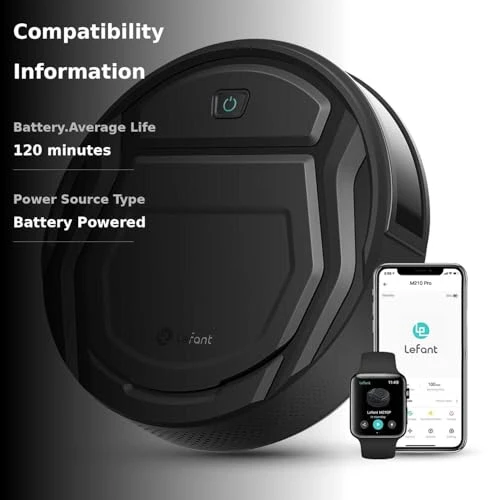 Robot Vacuum Cleaner — Smart Cleaning Robots, Lefant
