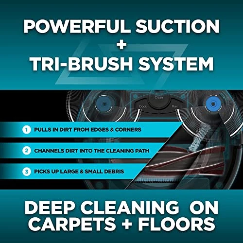 Robot Vacuum, Wi-Fi Connected, Multi-Surface Cleaning — Smart Cleaning Robots, Shark