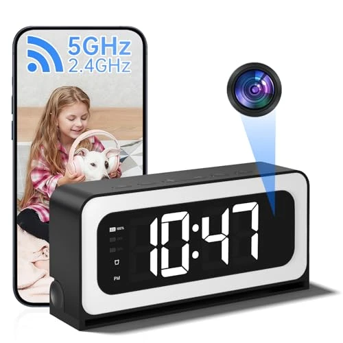 Smart Clock Camera — Baby Monitors, JUFLSKY