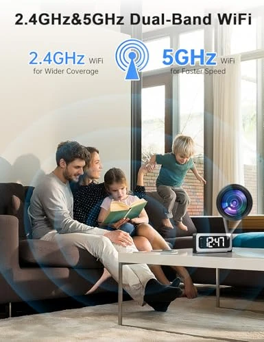 Smart Clock Camera — Baby Monitors, JUFLSKY