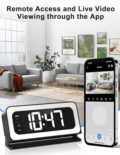 Smart Clock Camera — Baby Monitors, JUFLSKY