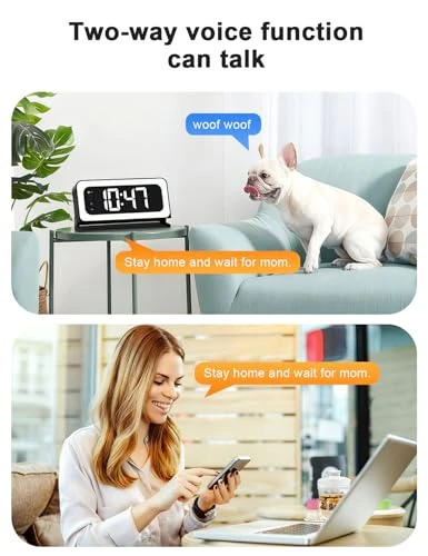 Smart Clock Camera — Baby Monitors, JUFLSKY