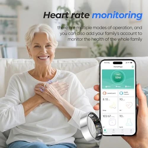 Smart Ring with Sleep Apnea Monitoring — Smart Rings, BIEMHA