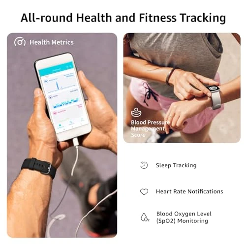 Smart Watch with Bluetooth Calling and Health Tracking — Smartwatches, AcclaFit