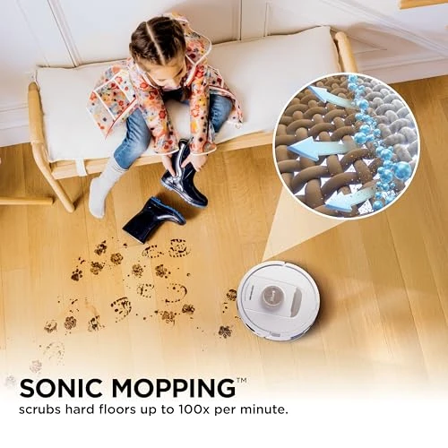 Stratos 2-in-1 Robot Vacuum and Mop — Smart Cleaning Robots, Shark