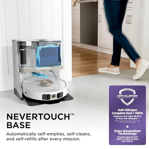 Stratos 2-in-1 Robot Vacuum and Mop — Smart Cleaning Robots, Shark