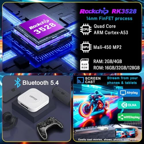 TV Streaming Box — Streaming Devices, LEFFOT