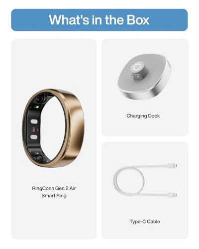 Ultra-Thin AI Smart Ring with 10-Day Battery Life — Smart Rings, RingConn