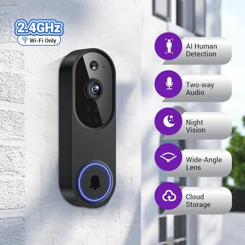 Video Doorbell Camera — Motion Sensors, WarmBot